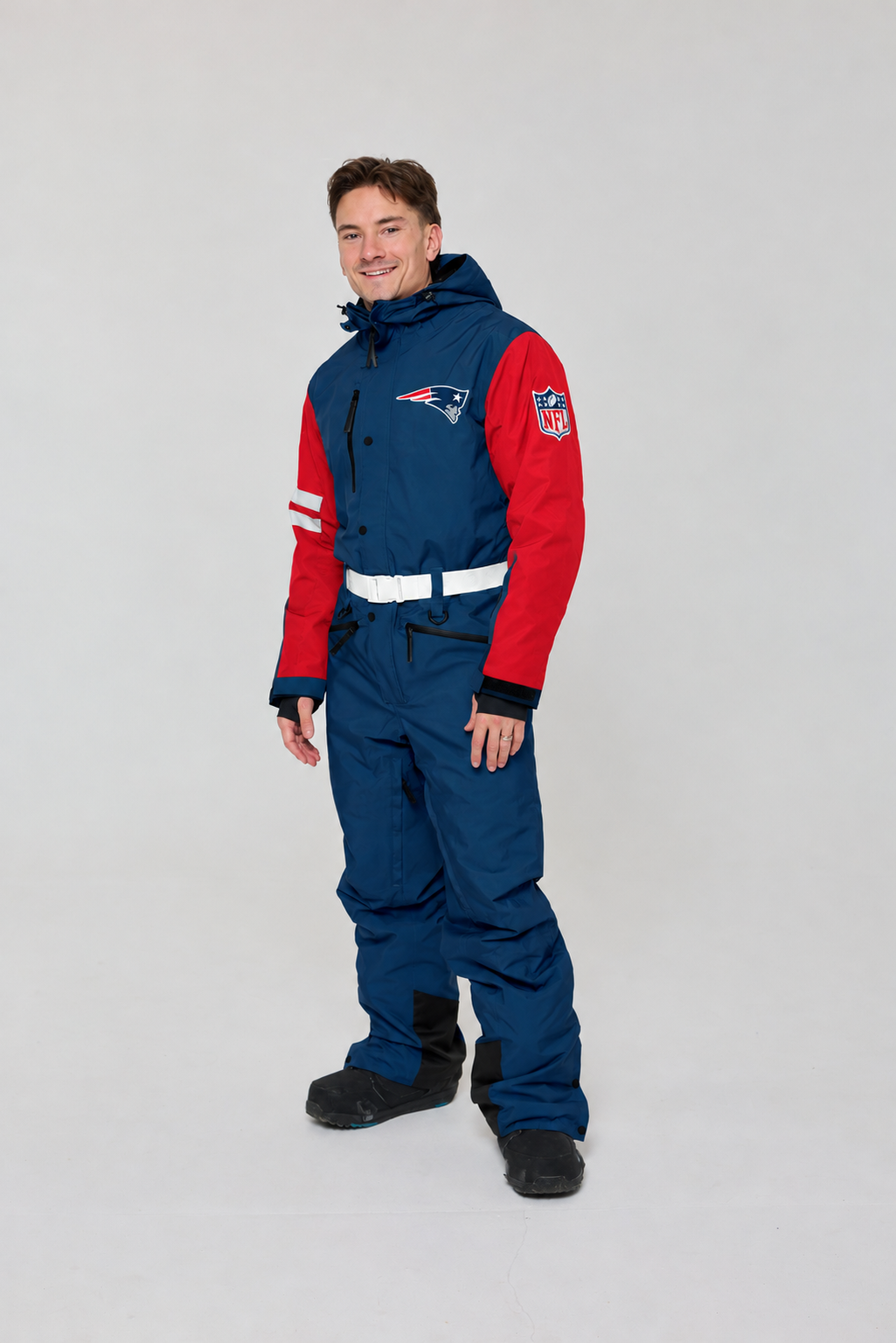 New England Patriots Men's Ski Suit