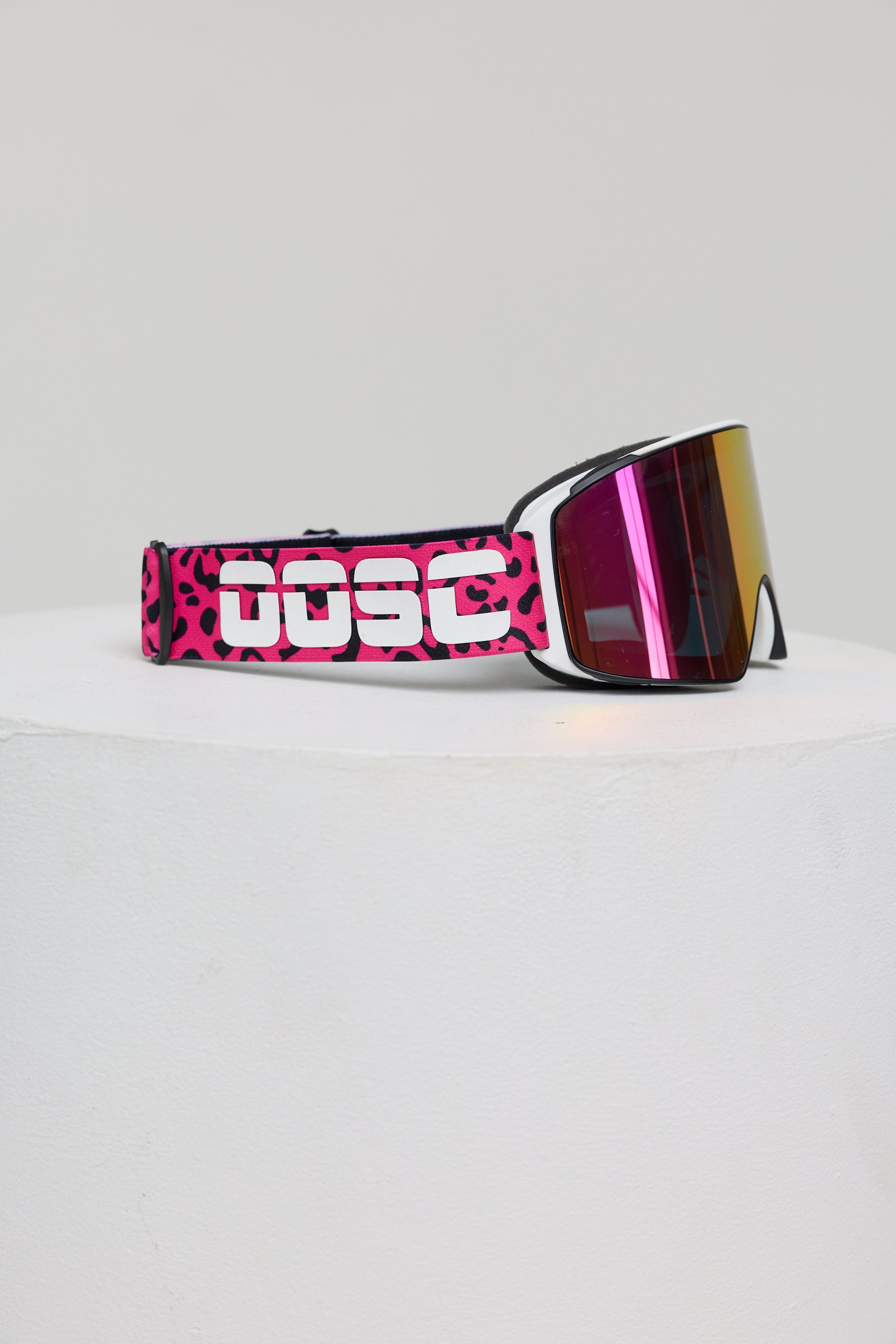OOSC Boldsight® Ski & Snowboard Goggles - Pink Leopard Print