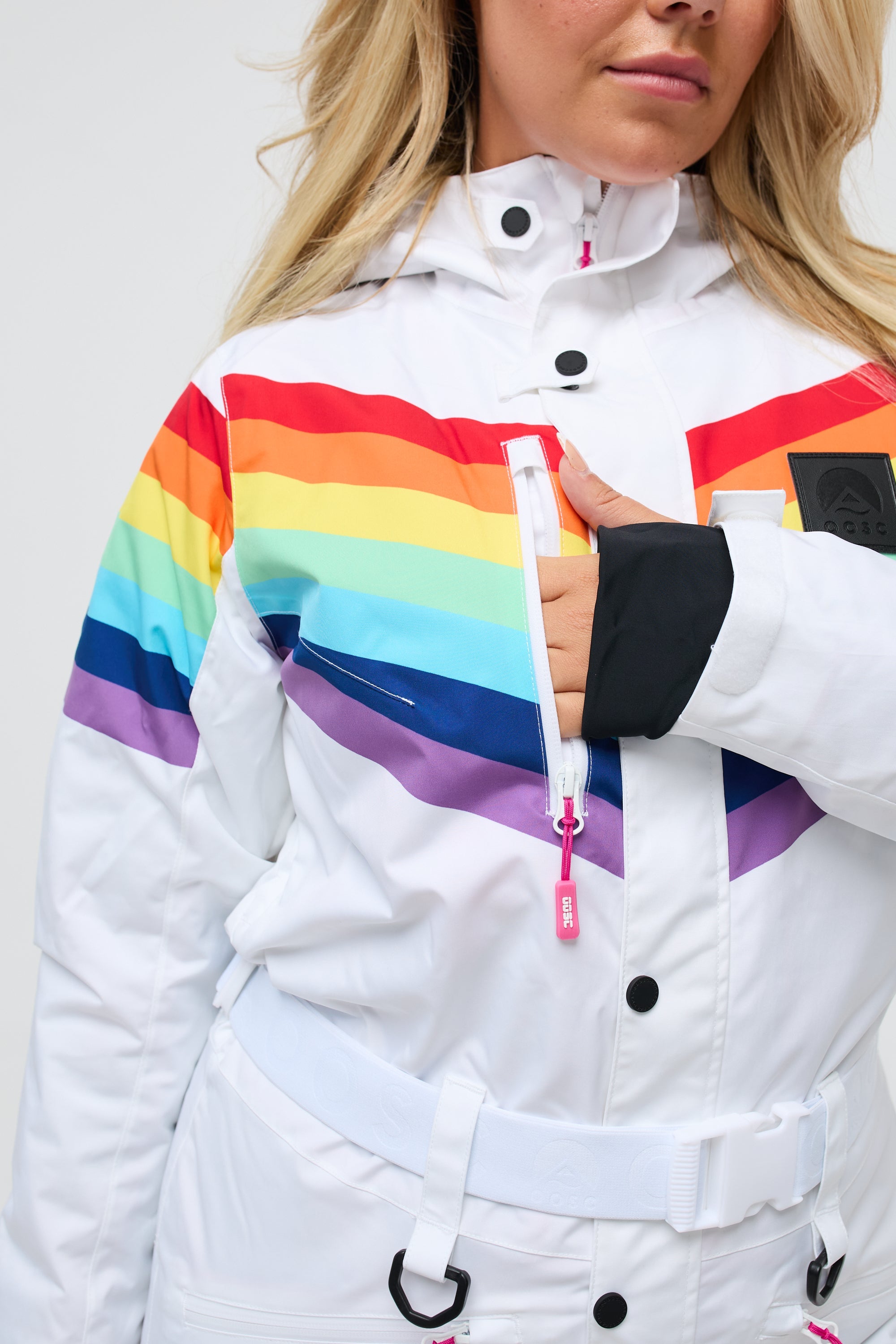 Rainbow Road Shaped Women's Ski Suit