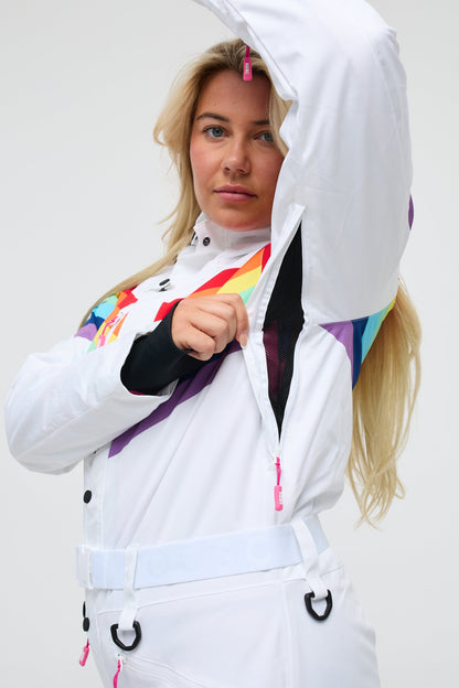 Rainbow Road Shaped Women's Ski Suit