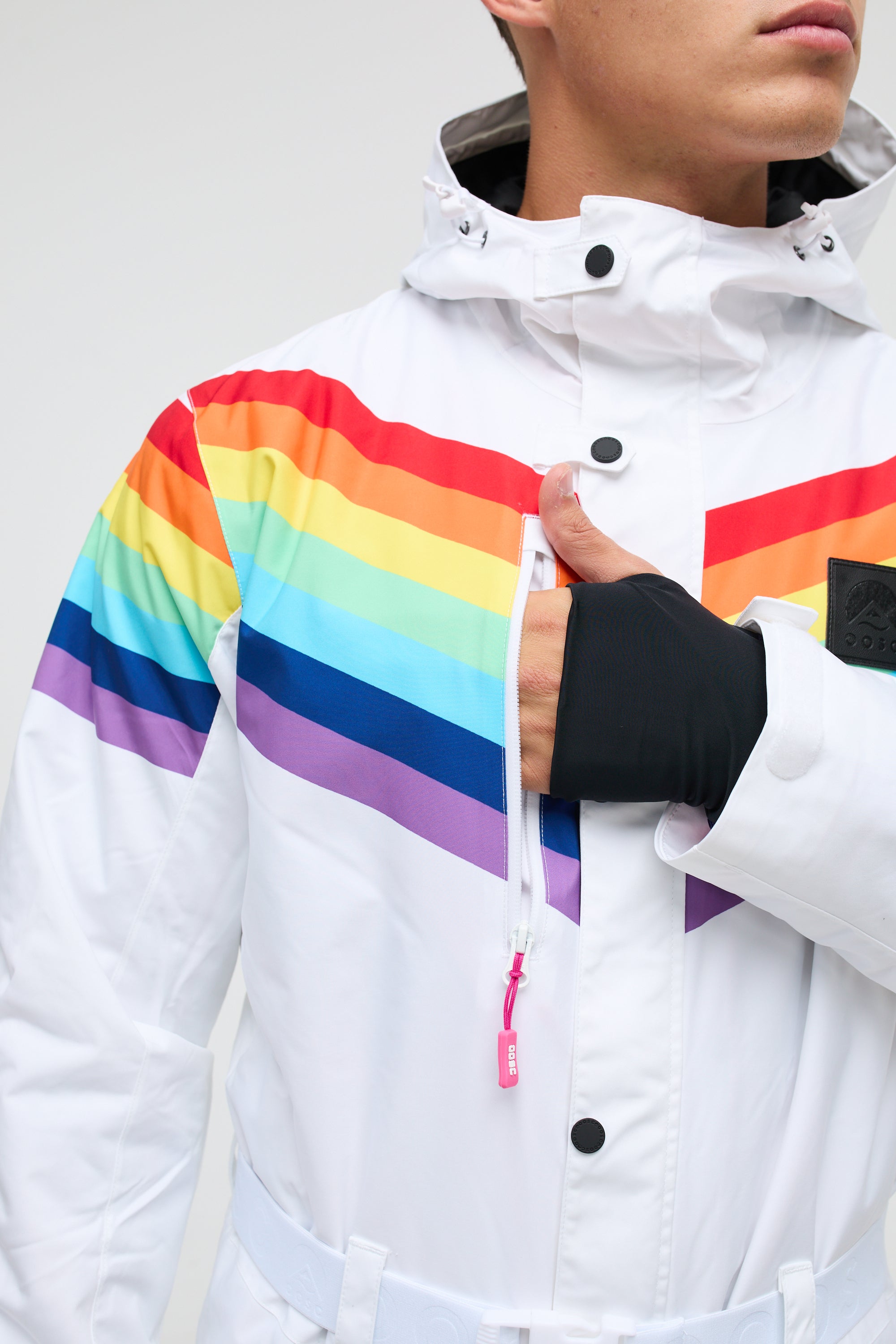 Rainbow Road Skianzug – Herren/Unisex