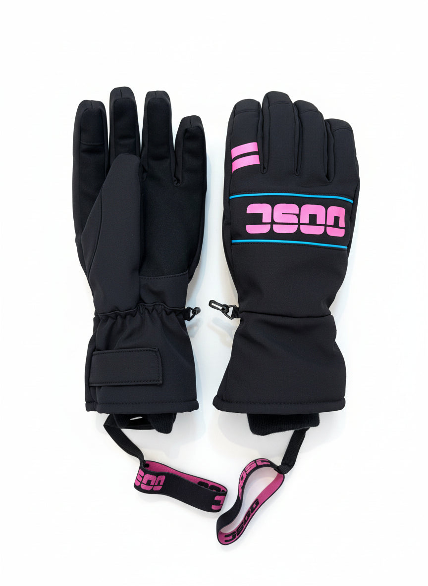 1987 PrimaLoft® V2 Ski & Snowboard Gloves - Black