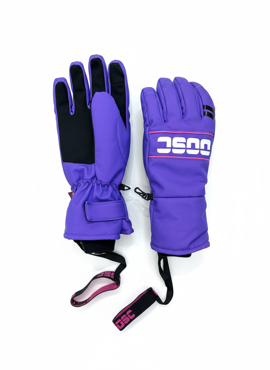 1987 PrimaLoft® V2 Ski & Snowboard Gloves - Purple