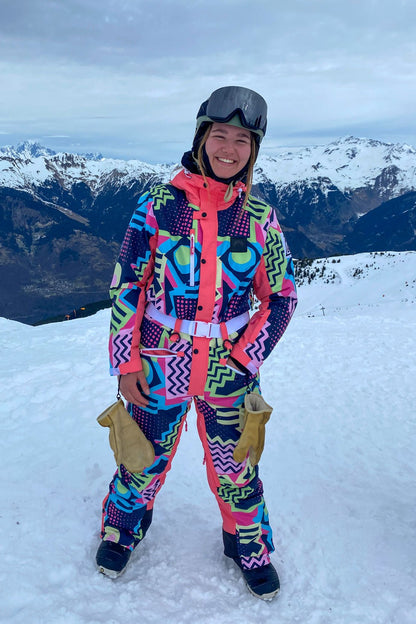 Saved by The Bell Curved Women's Ski Suit