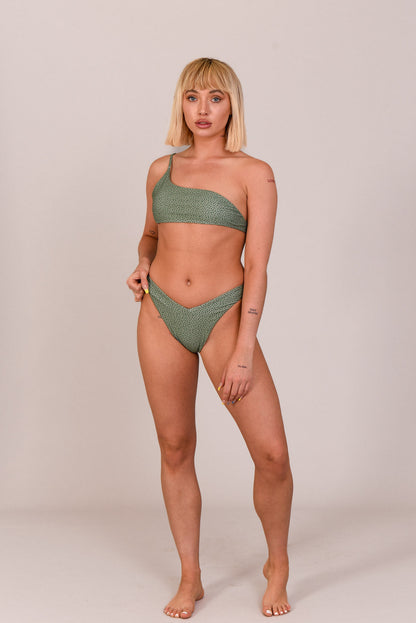 Sahara Sage Cold Shoulder Bikini Top