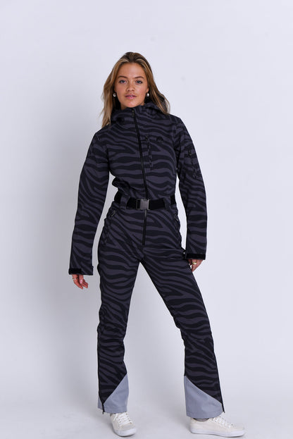 Chic Ski Suit - Black Tiger