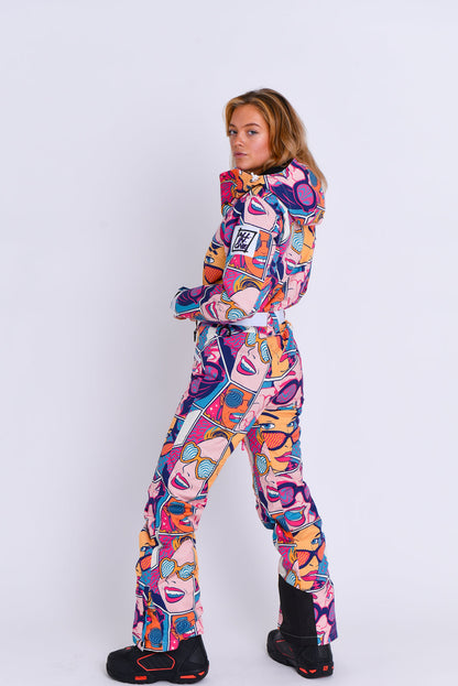 Comic Book Candy Ski Suit - Women's