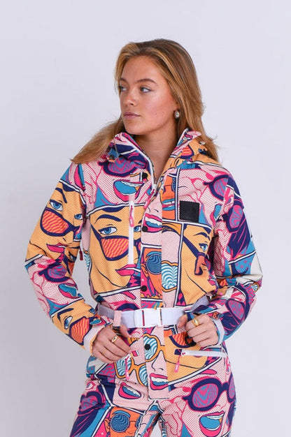 Comic Book Candy Ski Suit - Women's