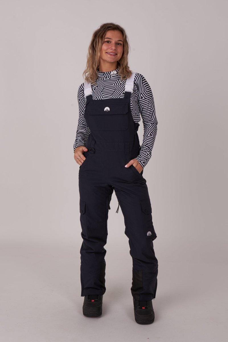 Yeh Girl Bib Pant - Black - OOSC Clothing