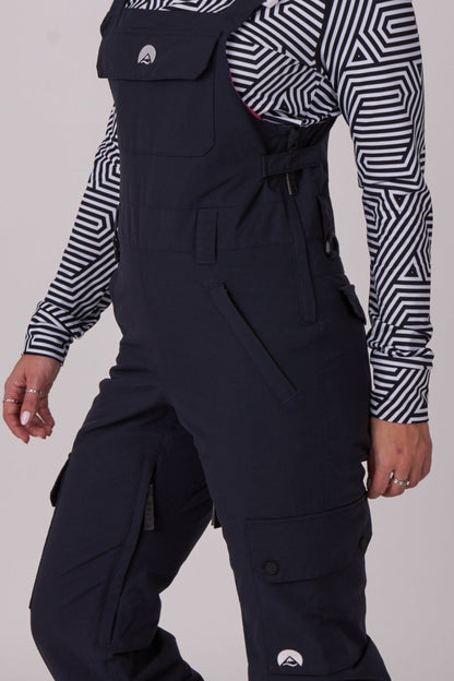 Yeh Girl Bib Pant - Black - OOSC Clothing