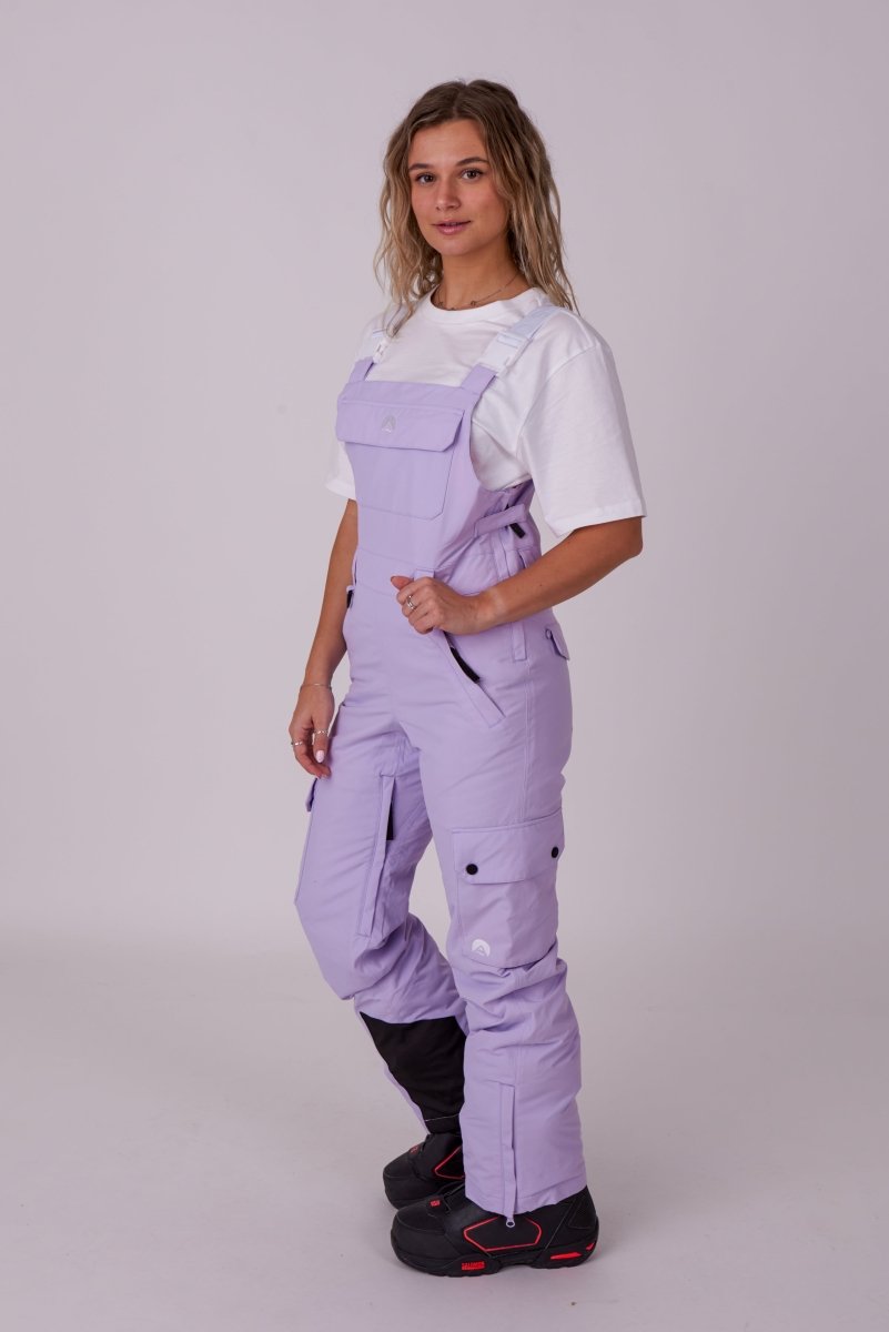 Yeh Girl Bib Pant - Lavender - OOSC Clothing