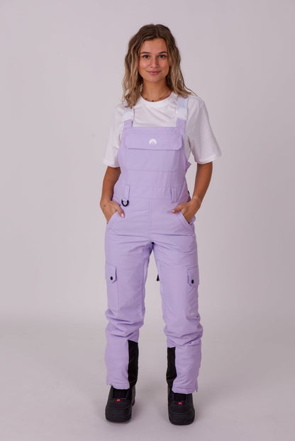 Yeh Girl Bib Pant - Lavender - OOSC Clothing