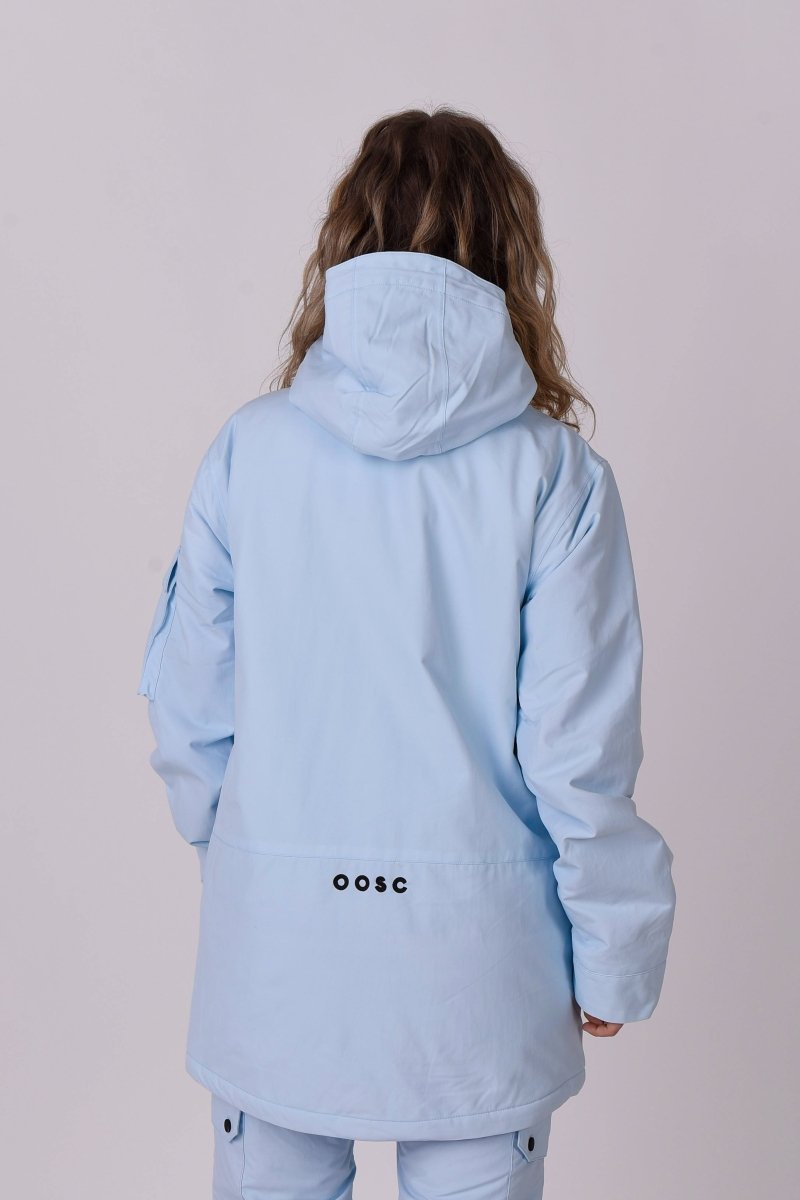 Yeh Girl Ski & Snowboard Jacket - Ice Blue - OOSC Clothing