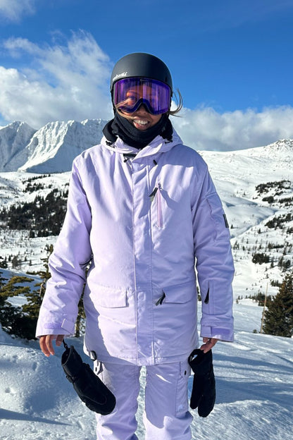 Yeh Girl Ski & Snowboard Jacket - Lavender - OOSC Clothing