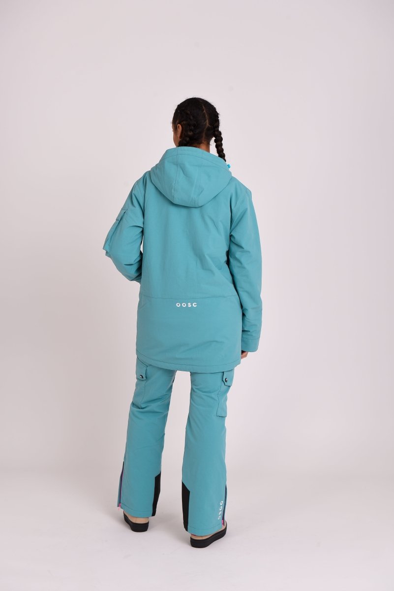 Yeh Girl Ski & Snowboard Jacket - Teal - OOSC Clothing