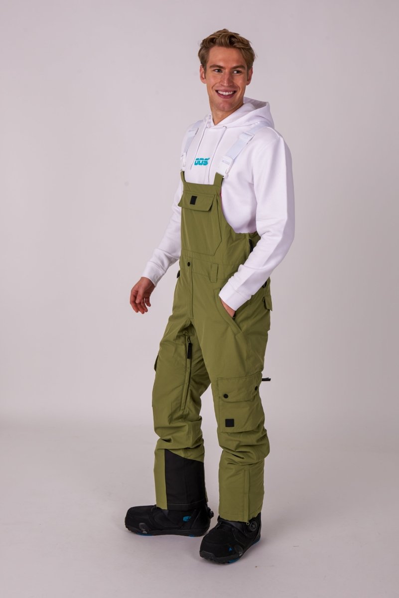 Yeh Man Bib Pant - Khaki - OOSC Clothing