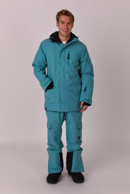 Yeh Man Bib Pant - Teal - OOSC Clothing