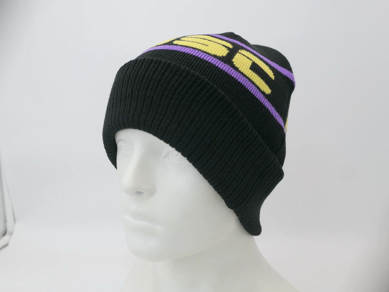 OOSC Après Beanie - Black, Purple, Yellow