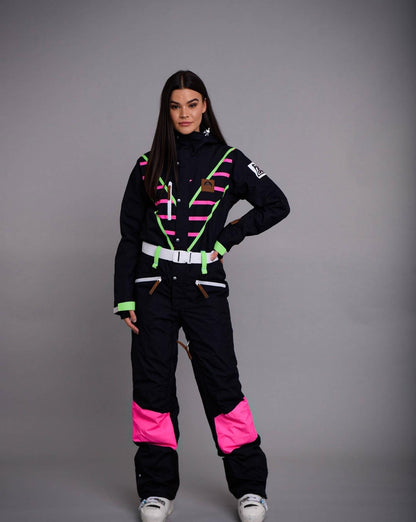 Combinaison de ski noire Princess de People's - Femme