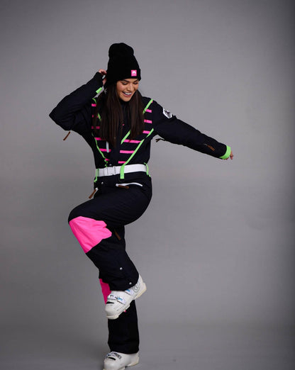 Combinaison de ski noire Princess de People's - Femme