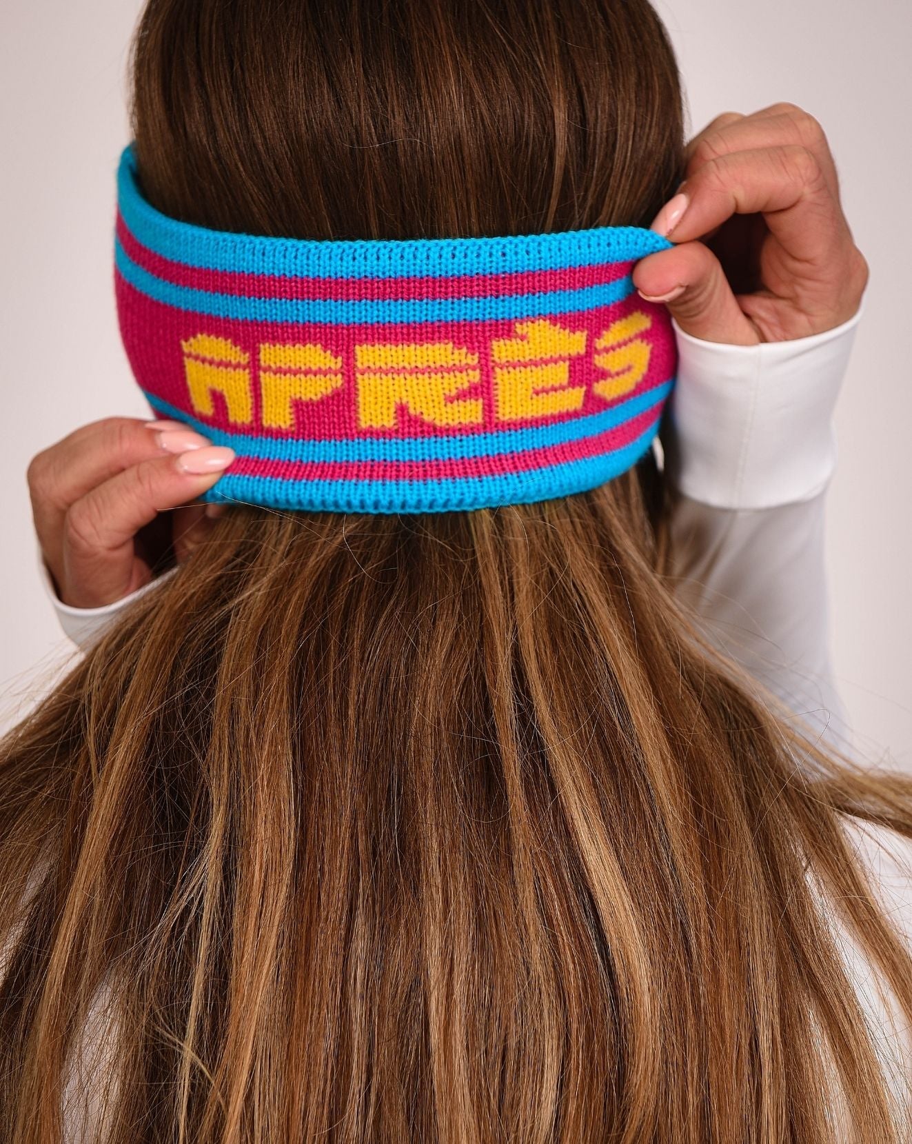 OOSC Après Headband - Blue, Pink, Yellow