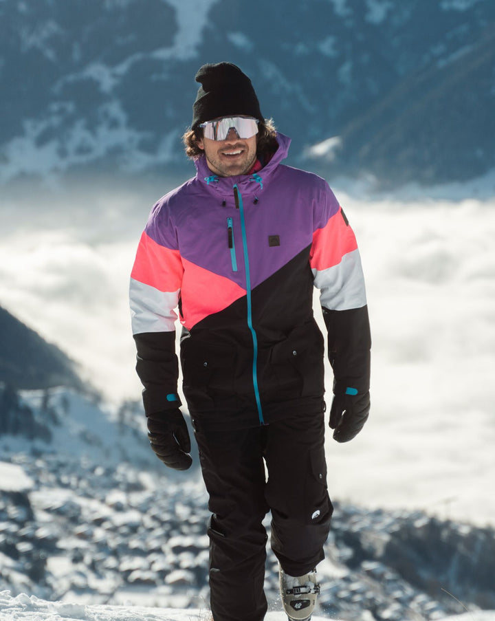 Fresh Pow Ski- und Snowboardhose für Herren – Schwarz