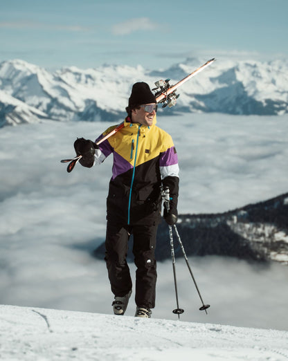 Fresh Pow Ski- und Snowboardhose für Herren – Schwarz